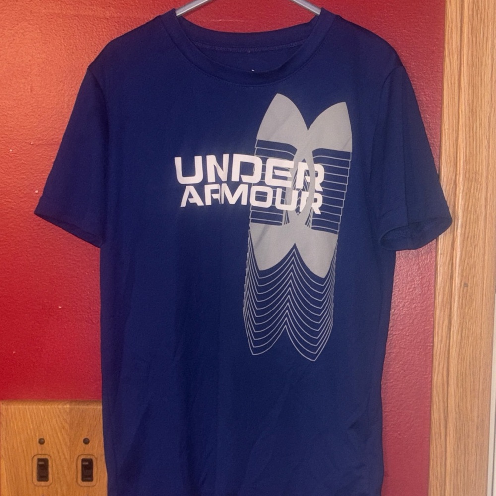 Under Armour kids blue Graphic Tee
